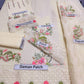 3 Pcs Women's Unstitched Embroidered Suit