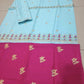 2 Pcs Girl's Dhanak Embroidered Unstitched Suit