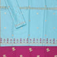 2 Pcs Girl's Dhanak Embroidered Unstitched Suit