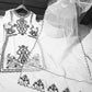 3 Pcs Women's Stitched Organza Embroidered Suit