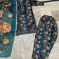 3 Pcs Women's Stitched Lawn Sequins Embroidered Suit