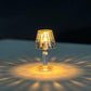 2 Pcs Rechargeable Table Lamp - White LED Lighting for Home and Outdoor