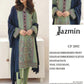 3 Pcs Women's Unstitched Embroidered Suit