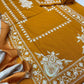 3 Pcs Women's Unstitched Embroidered Suit