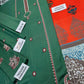 3 Pcs Women's Unstitched Embroidered Suit