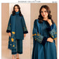 3 Pcs Women's Unstitched Embroidered Suit