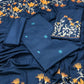 3 Pcs Women's Unstitched Embroidered Suit