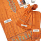 2 Pcs Girl's Linen Embroidered Unstitched Suit