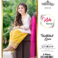 2 Pcs Girl's Linen Embroidered Unstitched Suit