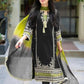 3 Pcs Women's Unstitched Embroidered Suit
