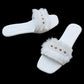 Stylish Women's Casual PVC Flats - Available in 6 Sizes (6 Pcs)